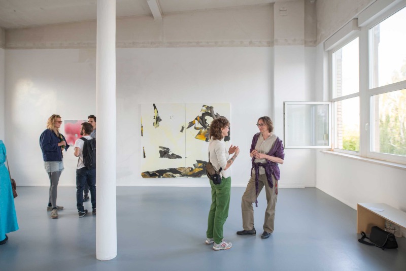 Auswahl nach Energie in der Galerie Paul Scherzer 2022 mit Arbeiten von Sophia Schama und Franz Rentsch