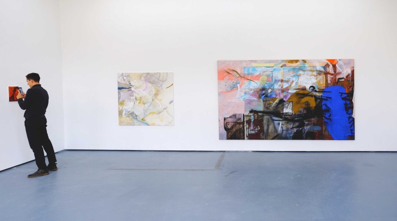 Einzelausstellung Crossen in der Galerie Paul Scherzer 2020