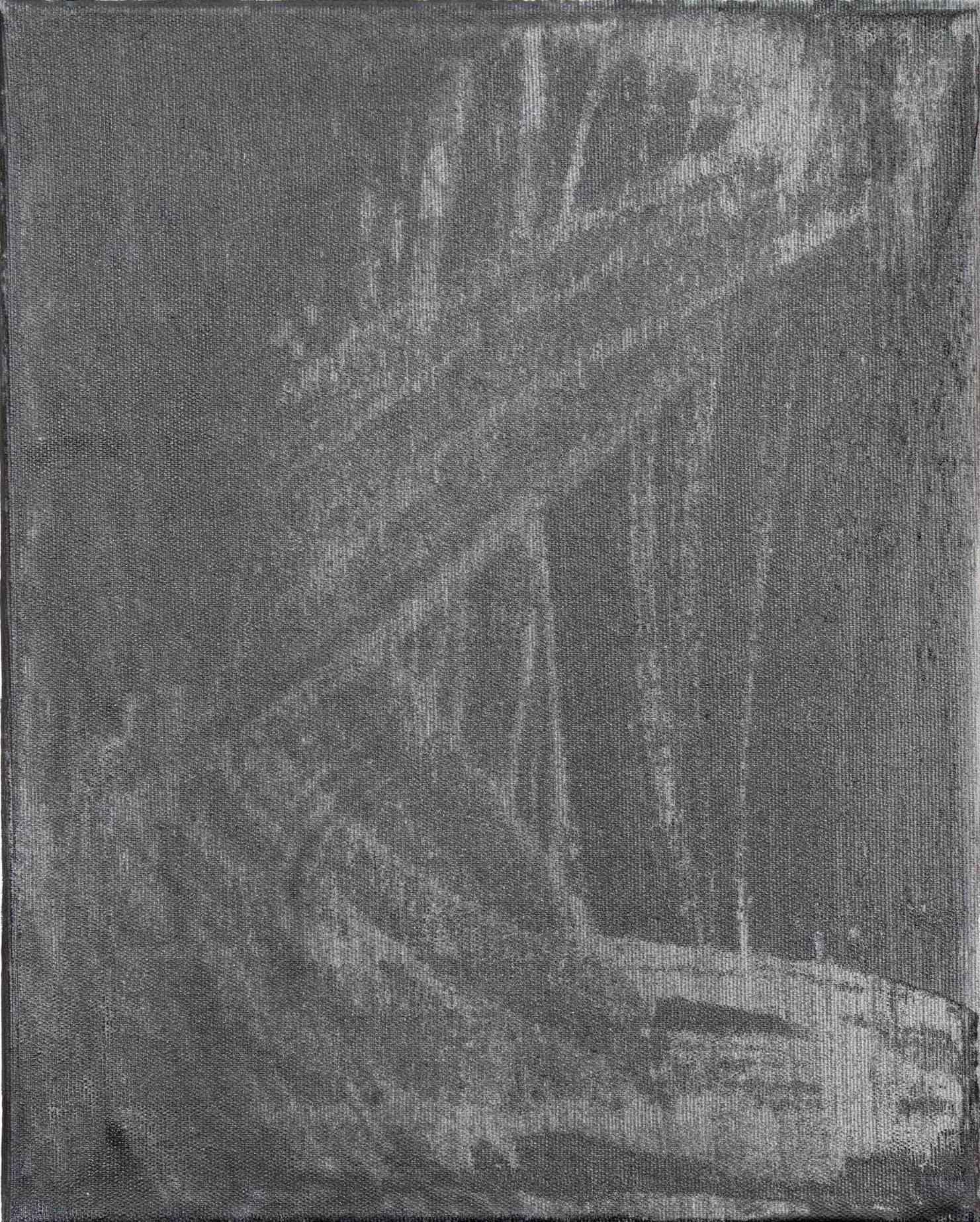Alu, 40x30 cm, Acryl auf Leinwand, 2022