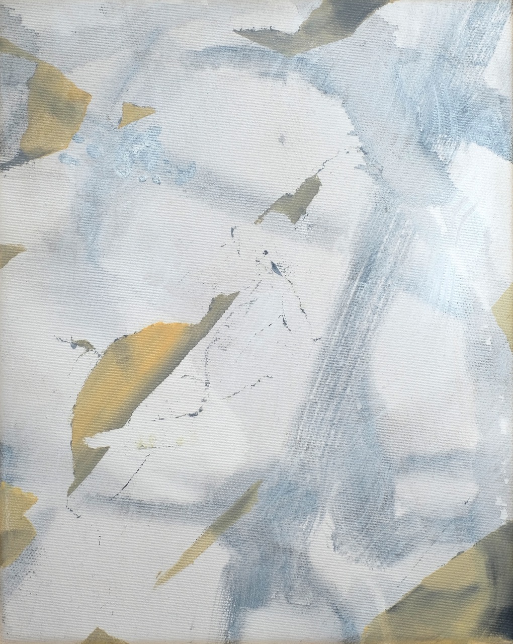 Land s. Pass, 30x24 cm, Acryl und Öl auf Leinwand, 2023