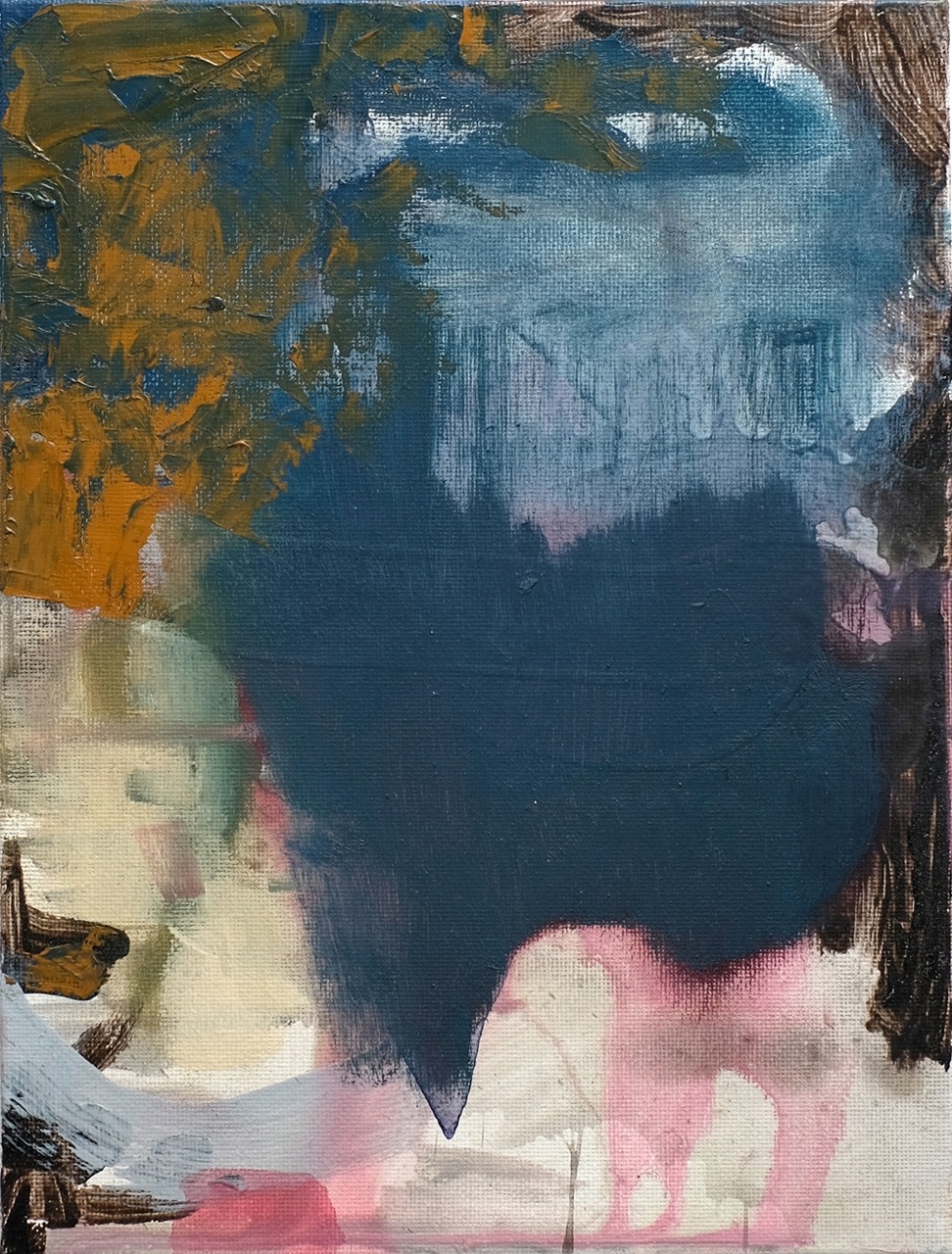 Land_s. 30x24 cm, Acryl auf Leinwand, 2026