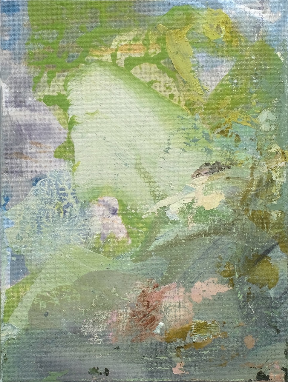 Land_s. 30x24 cm, Acryl auf Leinwand, 2026