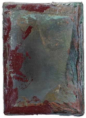 O. T. 15x24 cm, Acryl auf Leinwand, 2026