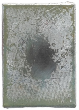 O. T. 15x24 cm, Acryl auf Leinwand, 2026