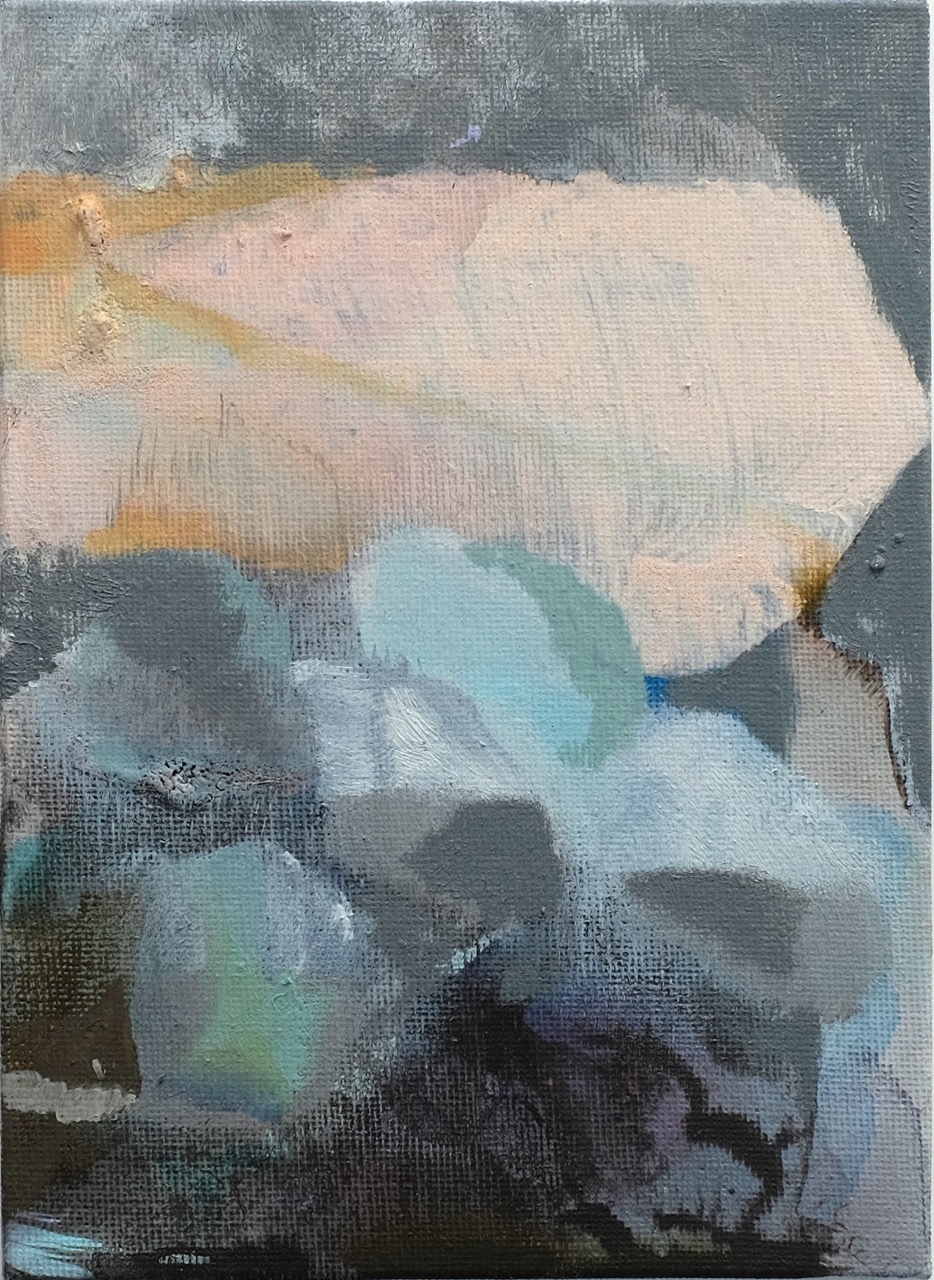 Land_s. 24x15 cm, Acryl auf Leinwand, 2026