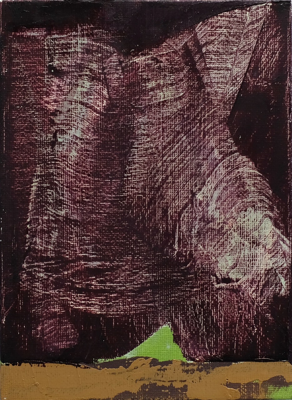 Land_s. 24x15 cm, Acryl auf Leinwand, 2026