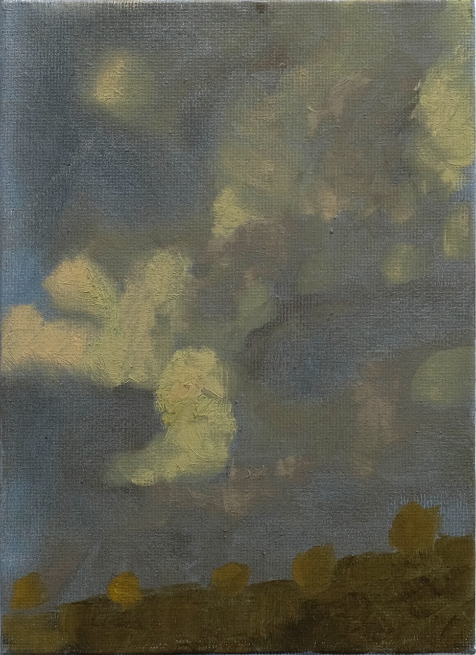 Land_s. 24x15 cm, Acryl auf Leinwand, 2026