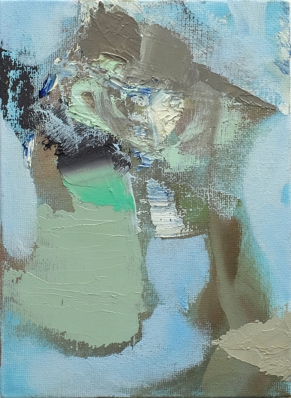 Land_s. 24x15 cm, Acryl auf Leinwand, 2026