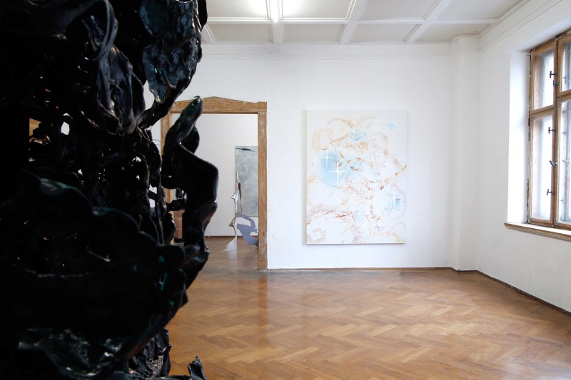 Ausstellungsansicht Paralleluniversum in der Porte Leipzig 2023