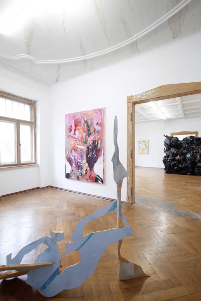 Ausstellungsansicht Paralleluniversum in der Porte Leipzig 2023