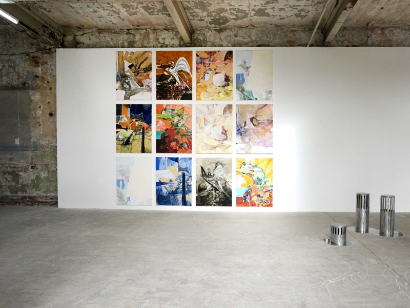 Ausstellungsansicht Rausch in der Werkschauhalle, Spinnerei Leipzig