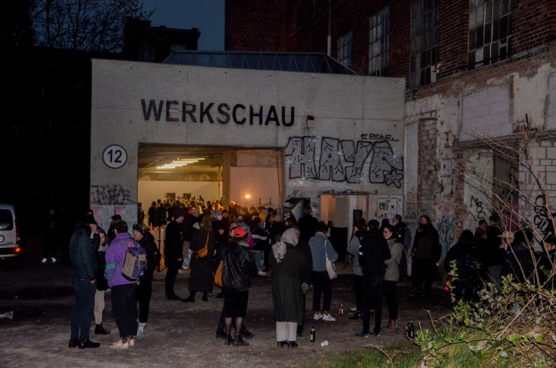 Ausstellungsansicht Rausch in der Werkschauhalle, Spinnerei Leipzig